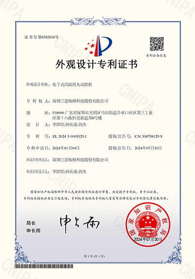 Patent Certificates