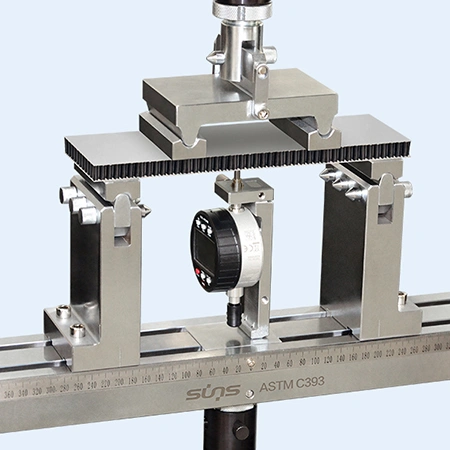 Sandwich Core Shear Test Fixture (Beam Flexure Method)